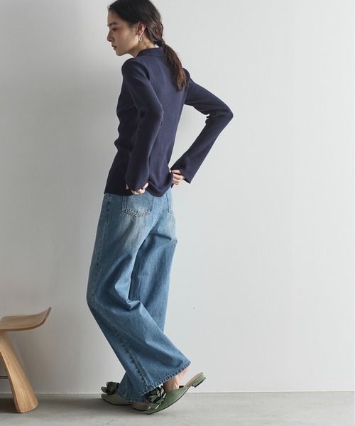 THE YOn(ザヨン)の「ハートダメージデニムパンツ(デニムパンツ・レディース・ブラック/ブルー・S/M)」の15枚目の写真