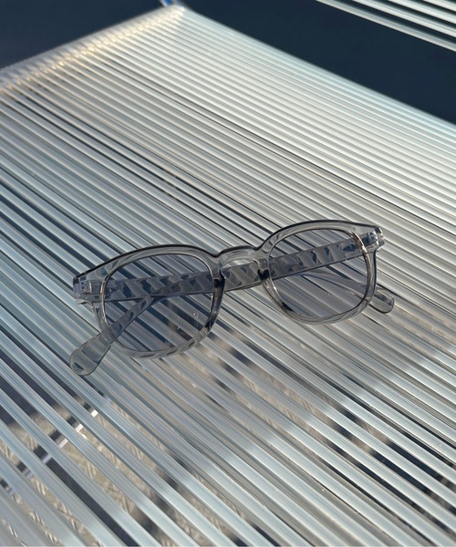 feepur（フェピュール）の「クリアフレームボストンサングラス（サングラス・レディース・グレー・FREE）」の11枚目の写真