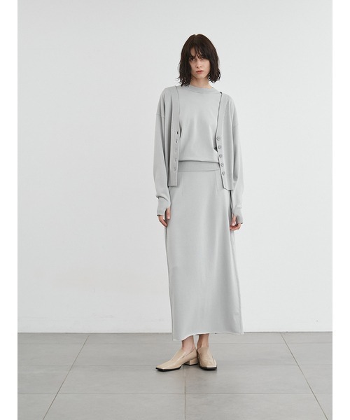 styling/（スタイリング）の「ニットタイトスカート（スカート・レディース・ブラック/ミント/アイボリー・0/1）」の7枚目の写真