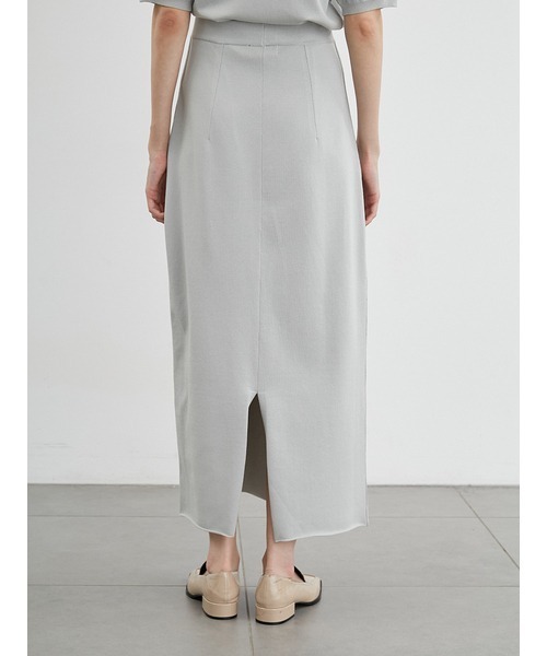 styling/（スタイリング）の「ニットタイトスカート（スカート・レディース・ブラック/ミント/アイボリー・0/1）」の8枚目の写真