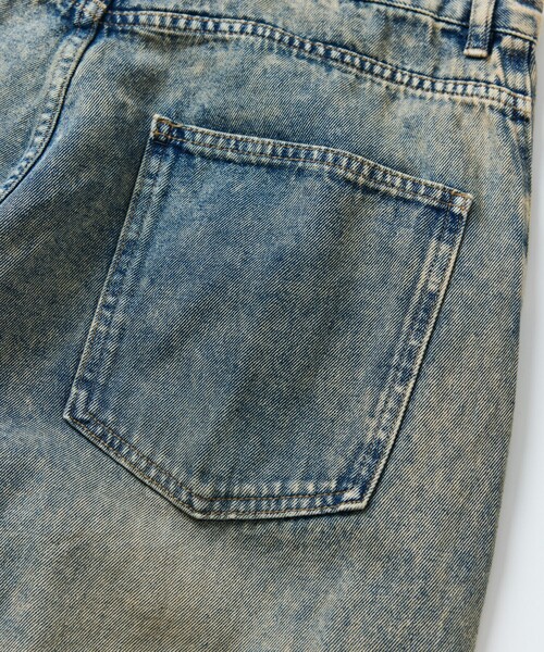 FREAK'S STORE（フリークスストア）の「限定展開 MR HEARTS/ミスターハーツ VINTAGE WASH CURVE LINE DENIM（デニムパンツ・メンズ・ブルー/ブラック/サックスブルー/ブラウン・SMALL/MEDIUM/LARGE）」の19枚目の写真