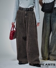 FREAK'S STORE(t[NXXgA)̌WJ MR HEARTS/~X^[n[c VINTAGE WASH CURVE LINE DENIM(fjpc)