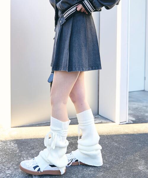 WEGO（ウィゴー）の「WEGO/デニムラッププリーツスカート（デニムスカート・レディース・ブラック系その他/スカイブルー・FREE）」の15枚目の写真