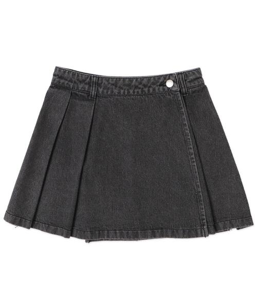 WEGO（ウィゴー）の「WEGO/デニムラッププリーツスカート（デニムスカート・レディース・ブラック系その他/スカイブルー・FREE）」の10枚目の写真