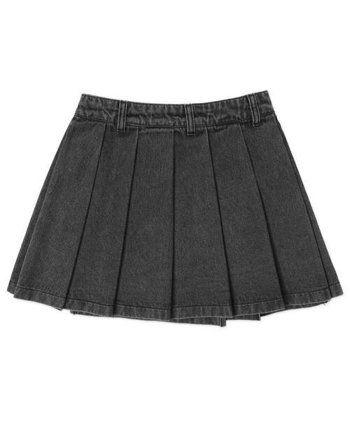 WEGO（ウィゴー）の「WEGO/デニムラッププリーツスカート（デニムスカート・レディース・ブラック系その他/スカイブルー・FREE）」の9枚目の写真