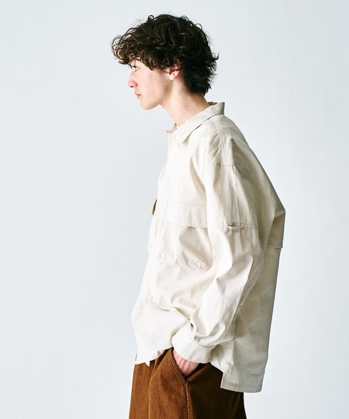 ZOZO限定】コードレーン シャツジャケット（シャツ/ブラウス）｜417
