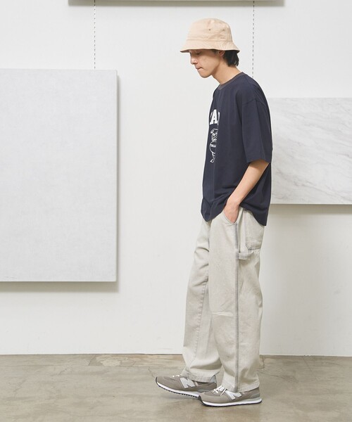 J.PRESS YORK STREET(ジェイプレスヨークストリート)の「【UNISEX】UNIVERSAL OVERALL × YORK STREET ペインターパンツ(デニムパンツ・メンズ・ブルー系1/ダルブルー系/アイボリー系/ネイビー系・SMALL/MEDIUM/LARGE)」の18枚目の写真