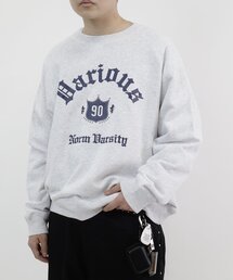 WHO'S WHO gallery | 【UNISEX/ユニセックス】Variousカレッジラグランスウェット(スウェット)
