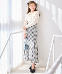 WILLSELECTION | ハイウエスト マーメイドスカート きれいめ ロングスカート 【WILLSELECTION】(スカート)