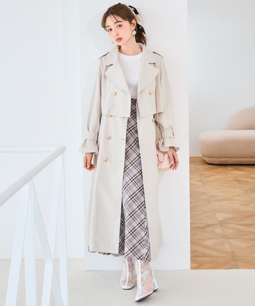 WILLSELECTION（ウィルセレクション）の「ハイウエストマーメイドスカート（スカート・レディース・ブラック系その他5/ブラウン系その他5/ネイビー・FREE）」の21枚目の写真