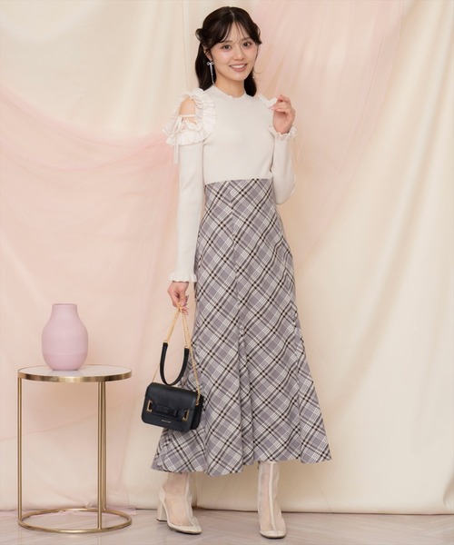 WILLSELECTION（ウィルセレクション）の「ハイウエストマーメイドスカート（スカート・レディース・ブラック系その他5/ブラウン系その他5/ネイビー・FREE）」の20枚目の写真