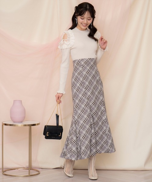 WILLSELECTION（ウィルセレクション）の「ハイウエストマーメイドスカート（スカート・レディース・ブラック系その他5/ブラウン系その他5/ネイビー・FREE）」の19枚目の写真