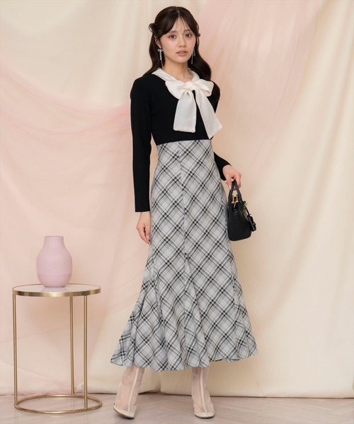 WILLSELECTION（ウィルセレクション）の「ハイウエストマーメイドスカート（スカート・レディース・ブラック系その他5/ブラウン系その他5/ネイビー・FREE）」の10枚目の写真