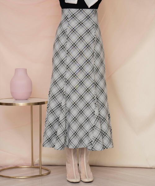 WILLSELECTION（ウィルセレクション）の「ハイウエストマーメイドスカート（スカート・レディース・ブラック系その他5/ブラウン系その他5/ネイビー・FREE）」の8枚目の写真