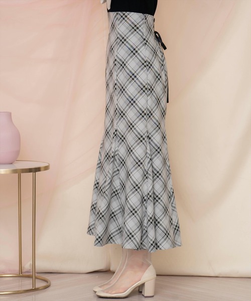 WILLSELECTION（ウィルセレクション）の「ハイウエストマーメイドスカート（スカート・レディース・ブラック系その他5/ブラウン系その他5/ネイビー・FREE）」の7枚目の写真