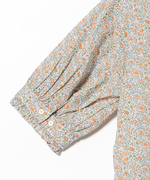 BEAMS BOY（ビームスボーイ）の「リバティ フリル 5分袖 シャツ（シャツ/ブラウス・レディース・ネイビー/アイボリー・ONE SIZE）」の22枚目の写真