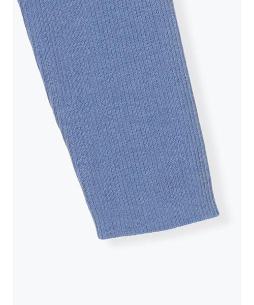 ehka sopo(エヘカソポ)の「◎クルーリブニット(ニット/セーター・レディース・キナリ/イエロー/ブルー/ブラック・F)」の10枚目の写真