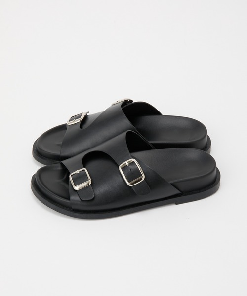 COLONY 2139（コロニートゥーワンスリーナイン）の「ワイドアッパーサンダル（サンダル・レディース・グレー/ブラック・LARGE/MEDIUM）」の8枚目の写真