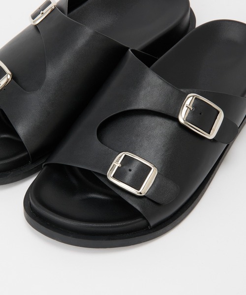 COLONY 2139（コロニートゥーワンスリーナイン）の「ワイドアッパーサンダル（サンダル・レディース・グレー/ブラック・LARGE/MEDIUM）」の9枚目の写真