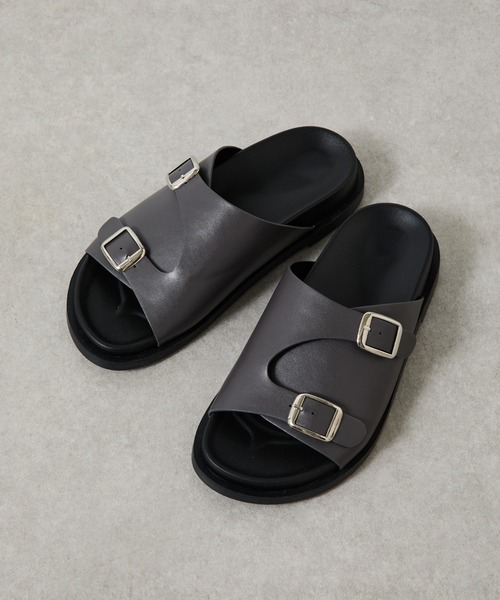 COLONY 2139（コロニートゥーワンスリーナイン）の「ワイドアッパーサンダル（サンダル・レディース・グレー/ブラック・LARGE/MEDIUM）」の19枚目の写真