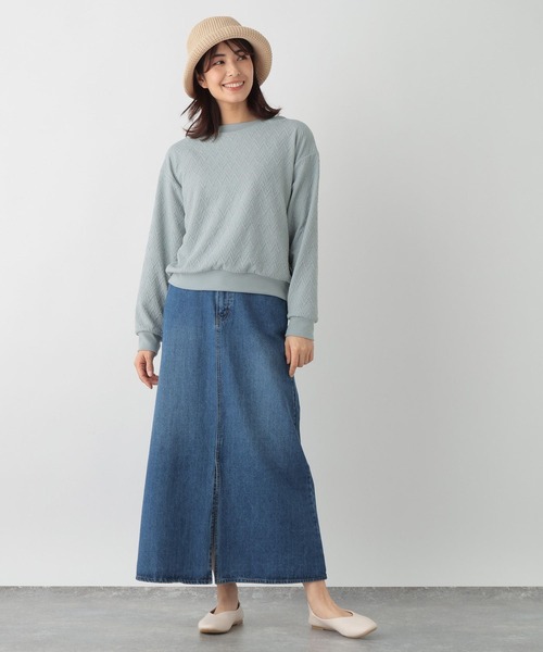 FOUND GOOD（ファウンドグッド）の「ジャガードPOLS（その他トップス・レディース・グリーン系2/ブラック/アイボリー・S/M/L）」の20枚目の写真