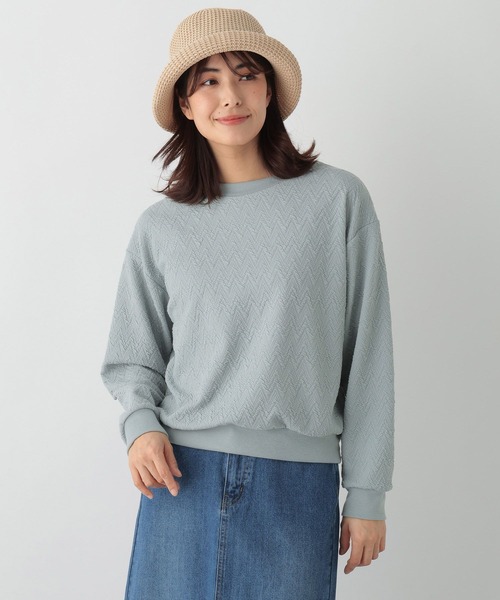 FOUND GOOD（ファウンドグッド）の「ジャガードPOLS（その他トップス・レディース・グリーン系2/ブラック/アイボリー・S/M/L）」の11枚目の写真