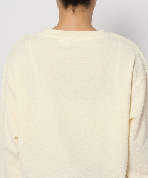 FOUND GOOD（ファウンドグッド）の「ジャガードPOLS（その他トップス・レディース・グリーン系2/ブラック/アイボリー・S/M/L）」の10枚目の写真