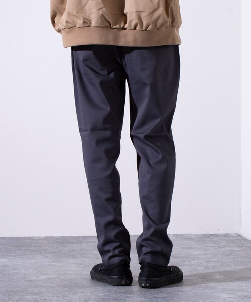 GLOSTER（グロスター）の「【GLOSTER/グロスター】Miracle shape ミラクルシェイプ イージーパンツ（その他パンツ・メンズ・インディゴブルー/ベージュ/ブラック/チャコールグレー・M/L/XL/S）」の8枚目の写真