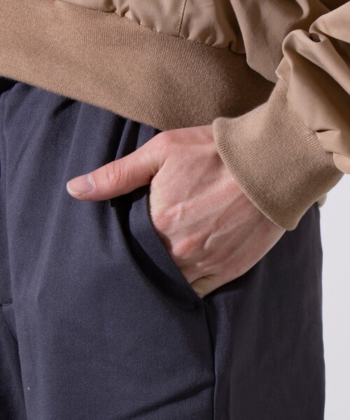 GLOSTER（グロスター）の「【GLOSTER/グロスター】Miracle shape ミラクルシェイプ イージーパンツ（その他パンツ・メンズ・インディゴブルー/ベージュ/ブラック/チャコールグレー・M/L/XL/S）」の11枚目の写真