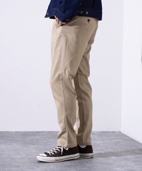 GLOSTER（グロスター）の「【GLOSTER/グロスター】Miracle shape ミラクルシェイプ イージーパンツ（その他パンツ・メンズ・インディゴブルー/ベージュ/ブラック/チャコールグレー・M/L/XL/S）」の15枚目の写真