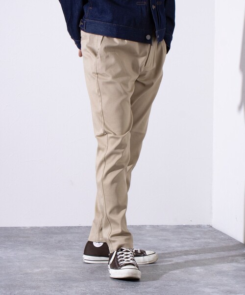 GLOSTER（グロスター）の「【GLOSTER/グロスター】Miracle shape ミラクルシェイプ イージーパンツ（その他パンツ・メンズ・インディゴブルー/ベージュ/ブラック/チャコールグレー・M/L/XL/S）」の17枚目の写真