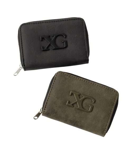 X-girl（エックスガール）の「LOGO MARK FAUX LEATHER COIN AND CARD CASE（コインケース・レディース・ブラック/ブラウン・ONE SIZE）」の3枚目の写真