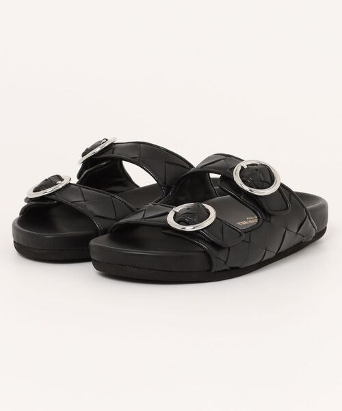 inter-chaussures(インターショシュール)の「【INTER-CHAUSSURES】イントレチャートダブルベルトサンダル(I52104)(サンダル・レディース・ゴールド/シルバー/ブラック・37/38/36/39/35)」の13枚目の写真
