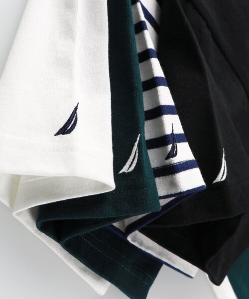 NAUTICA(ノーティカ)の「【NAUTICA/ノーティカ】ポケット付き半袖Tシャツ(Tシャツ/カットソー・キッズ・その他/オフホワイト/ブラック/グリーン・S/M/L/XL)」の16枚目の写真