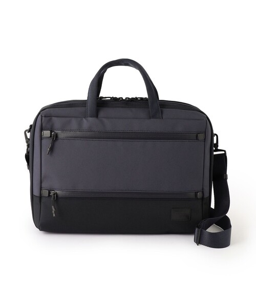 MACKINTOSH PHILOSOPHY(マッキントッシュ フィロソフィー)の「【WEB限定】トロッター バッグ 5 ブリーフケース(ビジネスバッグ・メンズ・ブラック/ダークネイビー・FREE)」の1枚目の写真