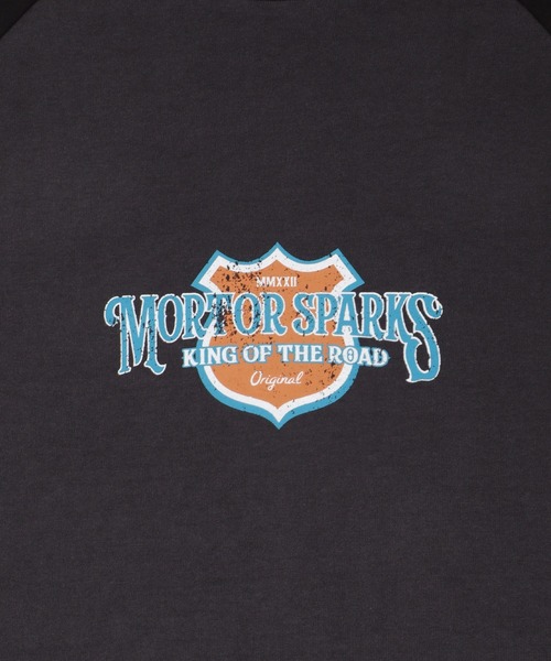 WEGO（ウィゴー）の「WEGO/リラックスフィットグラフィックラグランT（Tシャツ/カットソー・メンズ・ホワイト/ブラック・MEDIUM/LARGE）」の18枚目の写真