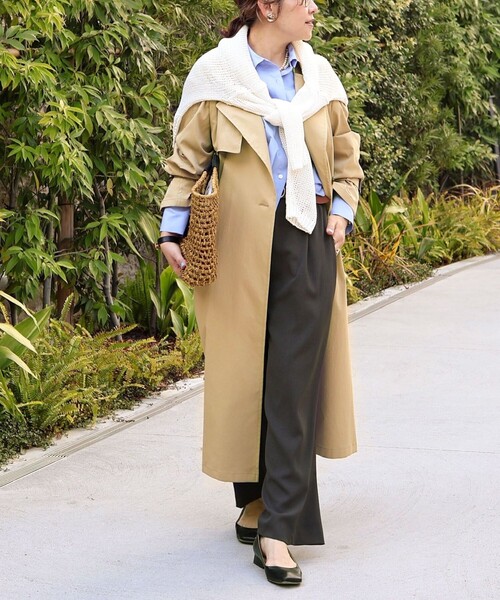 ノーリーズ ウォッシャブル ツイル フレンチ 半袖 ジャケット