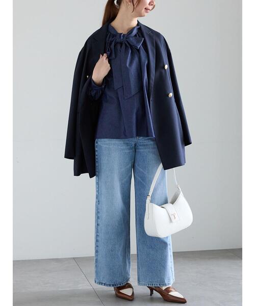 Te chichi（テチチ）の「【EDWIN別注】ワイドデニムパンツ《2025spring catalog item》（その他パンツ・レディース・ブルー/サックスブルー・M/S）」の10枚目の写真