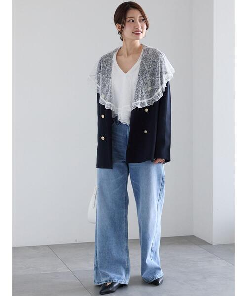 Te chichi（テチチ）の「【EDWIN別注】ワイドデニムパンツ《2025spring catalog item》（その他パンツ・レディース・ブルー/サックスブルー・M/S）」の11枚目の写真