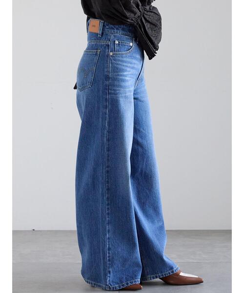 Te chichi（テチチ）の「【EDWIN別注】ワイドデニムパンツ《2025spring catalog item》（その他パンツ・レディース・ブルー/サックスブルー・M/S）」の16枚目の写真