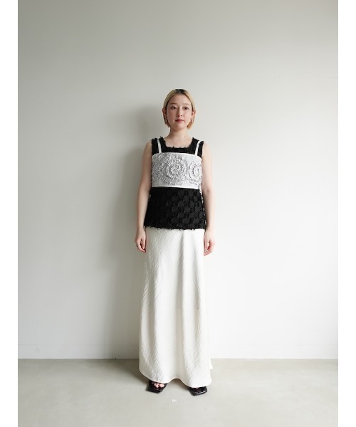 sahara（サハラ）の「Gathering Tape Bustier/ギャザーテープビスチェ（その他トップス・レディース・ブラック/ゴールド/シルバー・FREE）」の21枚目の写真