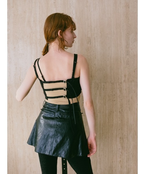 Gathering Tape Bustier/ギャザーテープビスチェ レディース sahara Gathering Tape Bustier/ギャザーテープビスチェ