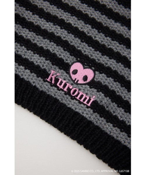 RODEO CROWNS WIDE BOWL（ロデオクラウンズワイドボウル）の「(サンリオキャラクターズ) ネコミミニットビーニー（ニットキャップ/ビーニー・レディース・ブラック系その他/ターコイズブルー/レッド系その他・FREE）」の7枚目の写真