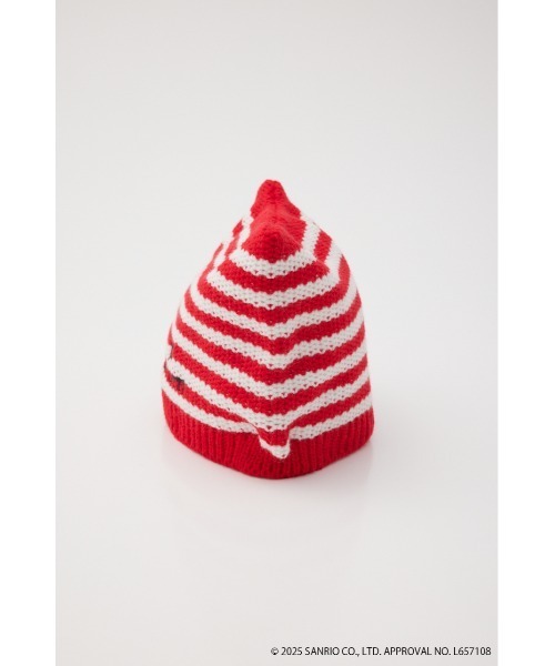 RODEO CROWNS WIDE BOWL（ロデオクラウンズワイドボウル）の「(サンリオキャラクターズ) ネコミミニットビーニー（ニットキャップ/ビーニー・レディース・ブラック系その他/ターコイズブルー/レッド系その他・FREE）」の21枚目の写真