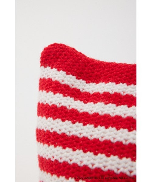 RODEO CROWNS WIDE BOWL（ロデオクラウンズワイドボウル）の「(サンリオキャラクターズ) ネコミミニットビーニー（ニットキャップ/ビーニー・レディース・ブラック系その他/ターコイズブルー/レッド系その他・FREE）」の18枚目の写真