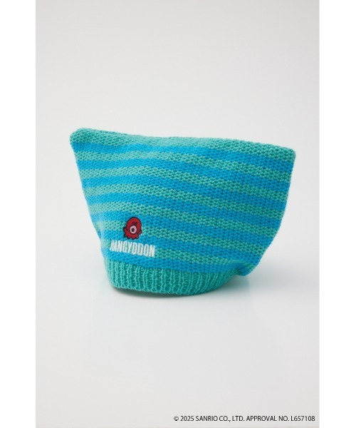 RODEO CROWNS WIDE BOWL（ロデオクラウンズワイドボウル）の「(サンリオキャラクターズ) ネコミミニットビーニー（ニットキャップ/ビーニー・レディース・ブラック系その他/ターコイズブルー/レッド系その他・FREE）」の15枚目の写真