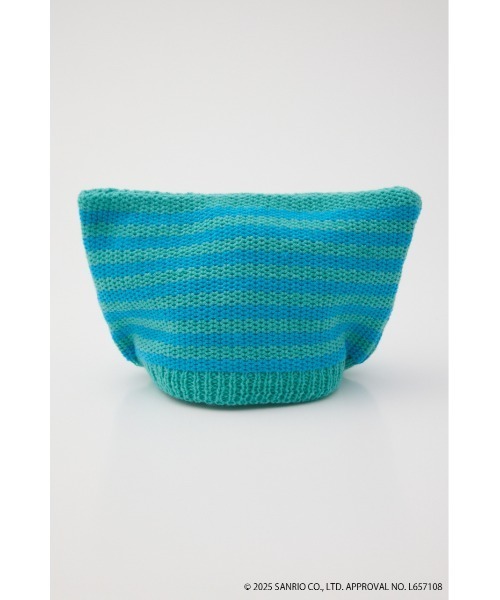 RODEO CROWNS WIDE BOWL（ロデオクラウンズワイドボウル）の「(サンリオキャラクターズ) ネコミミニットビーニー（ニットキャップ/ビーニー・レディース・ブラック系その他/ターコイズブルー/レッド系その他・FREE）」の13枚目の写真