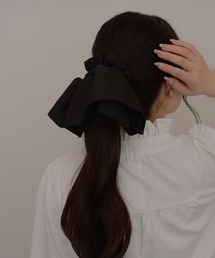 VIBGYOR Women | 【resonance】ギャザーデザイン シンプル ビッグシュシュ(シュシュ)