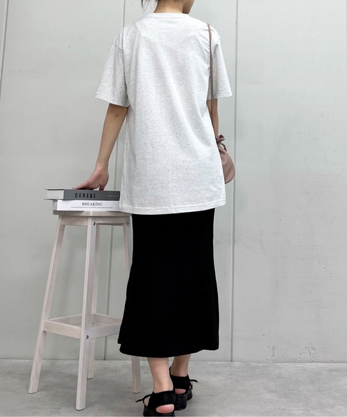 spiritoso(スピリトーゾ)の「【spiritoso】FRIENDS シートプリントTシャツ(Tシャツ/カットソー・レディース・アッシュグレー/ホワイト/オートミール・LARGE)」の14枚目の写真