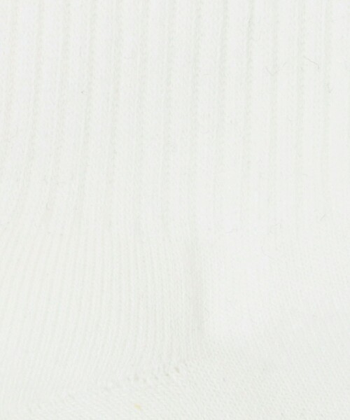 BEAUTY&YOUTH UNITED ARROWS（ビューティーアンドユースユナイテッドアローズ）の「フリーダム スタンダード ロゴ ソックス（ソックス/靴下・メンズ・イエロー/オフホワイト/ターコイズブルー/ブラック/ホワイト・FREE）」の6枚目の写真